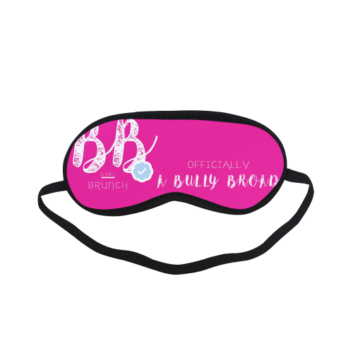 Bully Broad Mask Pink Sleeping Mask