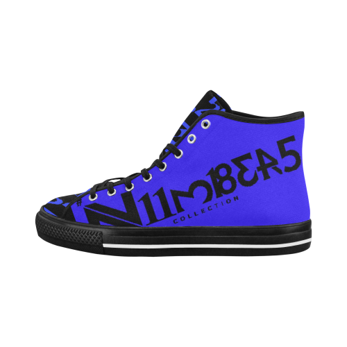 NUMBERS Collection LOGO/1234567 Blueberry/Black Vancouver H Men's Canvas Shoes (1013-1)