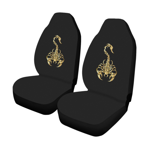 Golden Scorpion Car Seat Covers (Set of 2)
