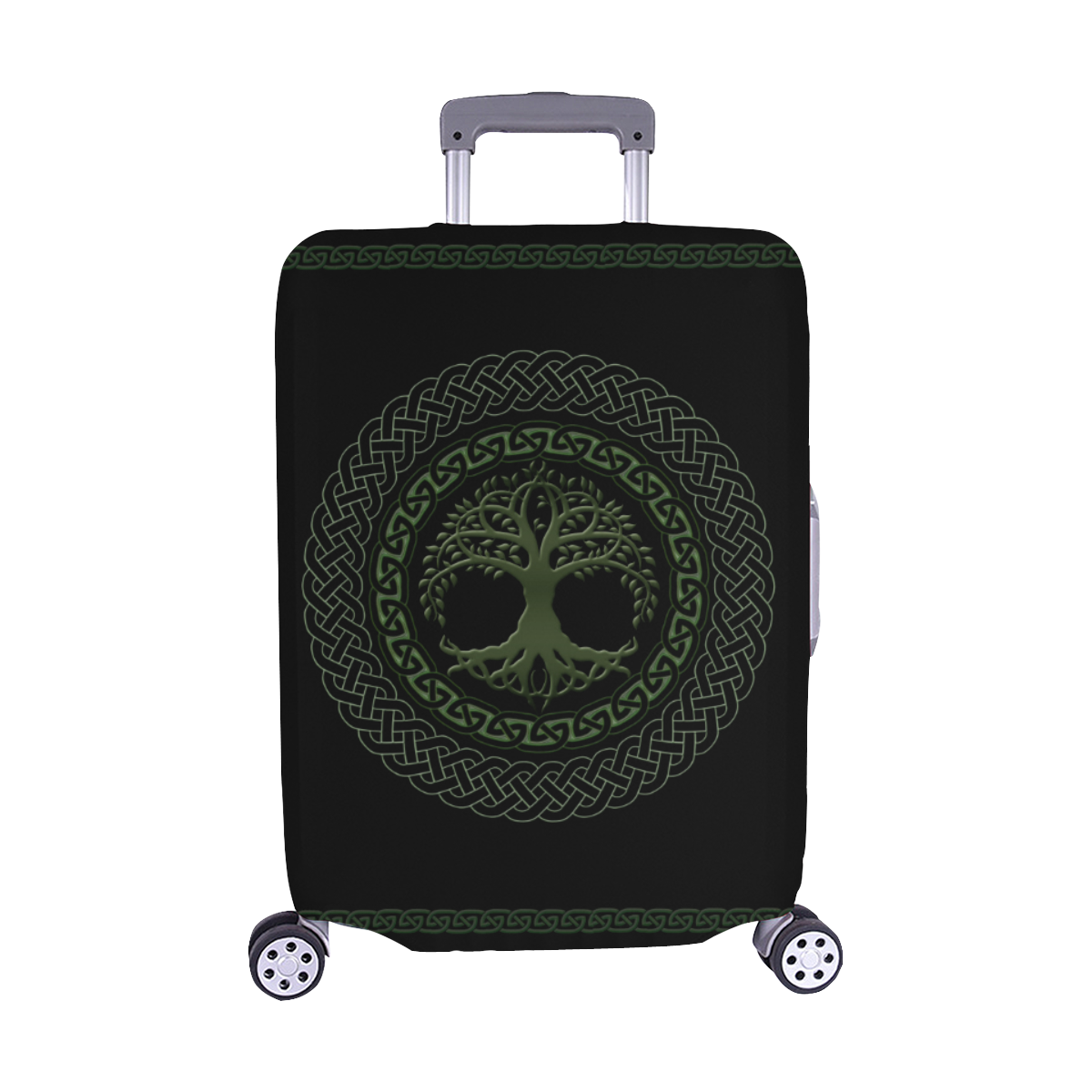Celtic Tree Of Life Luggage Cover/Medium 22"-25"