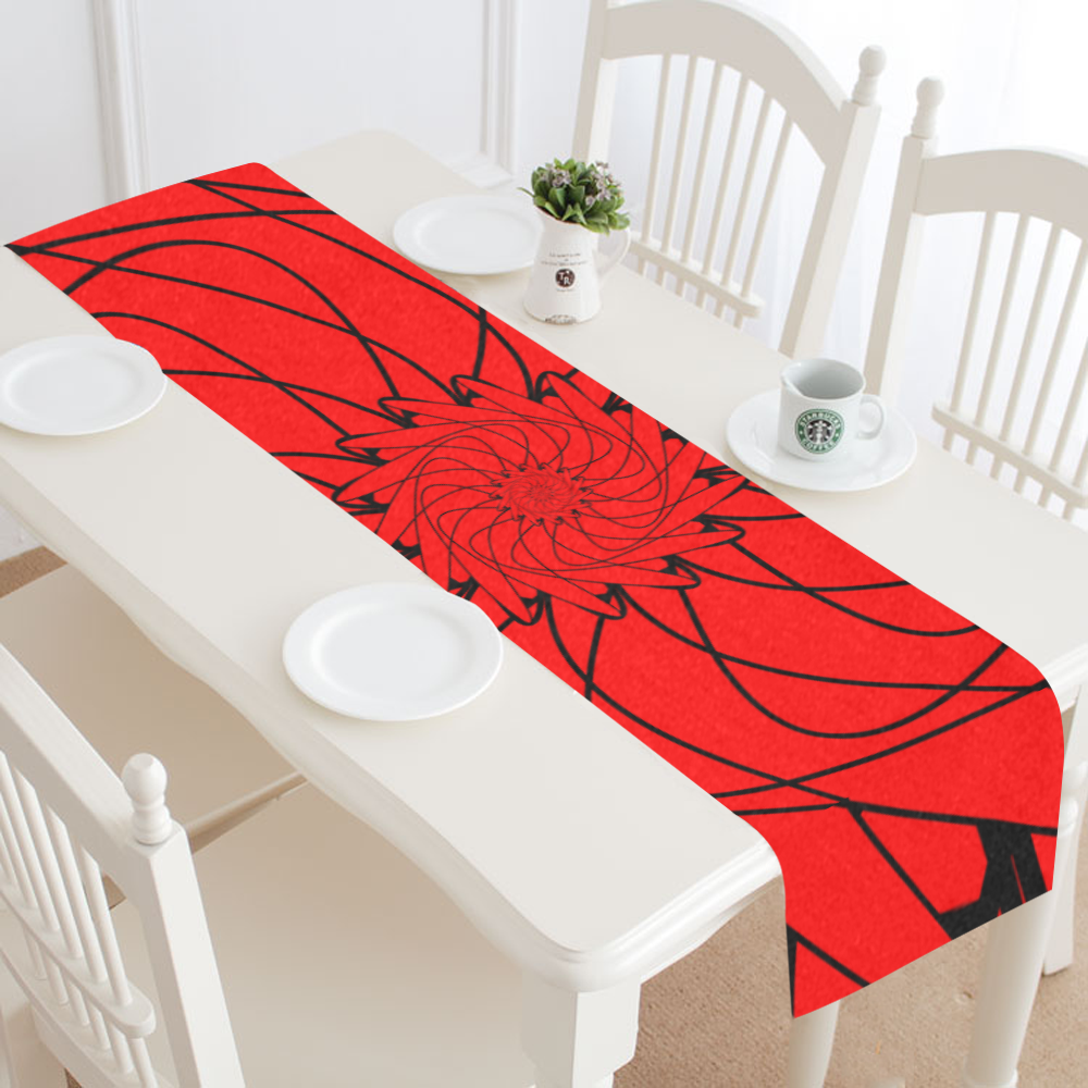 Ancient flower Table Runner 16x72 inch
