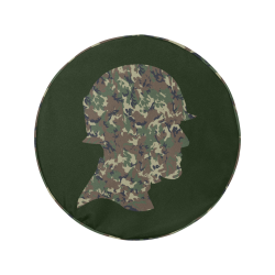 Forest Camouflage Soldier 34 Inch Spare Tire Cover