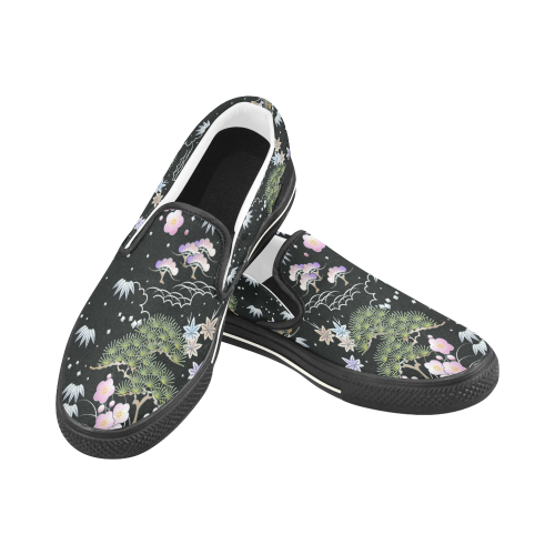 19jp Women's Slip-on Canvas Shoes/Large Size (Model 019)