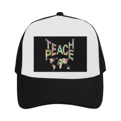 Teach Peace by Just kidding Trucker Hat