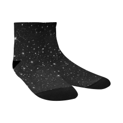 Stars in the Universe Quarter Socks