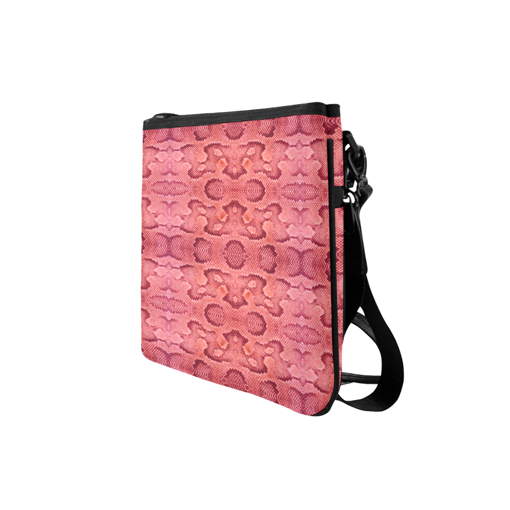 pink snake Slim Clutch Bag (Model 1668)