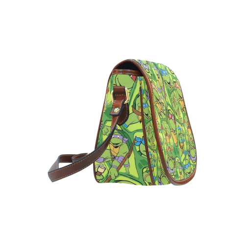 Teenage Mutant Ninja Turtles (TMNT) Saddle Bag/Small (Model 1649) Full Customization