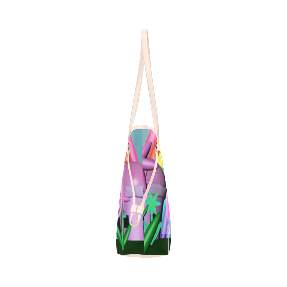 dollypopimages**tote Clover Canvas Tote Bag (Model 1661)