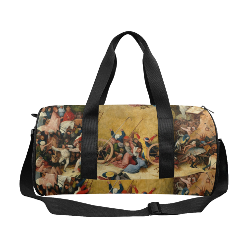 Hieronymus Bosch-The Haywain Triptych 2 Duffle Bag (Model 1679)