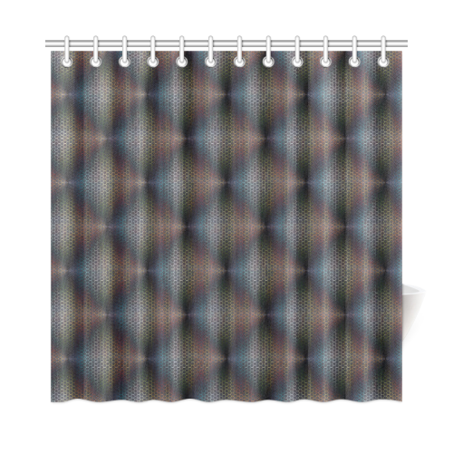 Warben Pattern by K.Merske Shower Curtain 72"x72"
