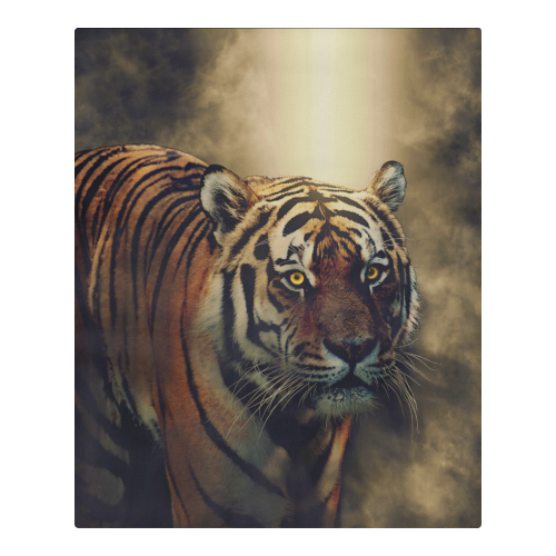 Tiger Tiger Eyes Burning Bright 3-Piece Bedding Set