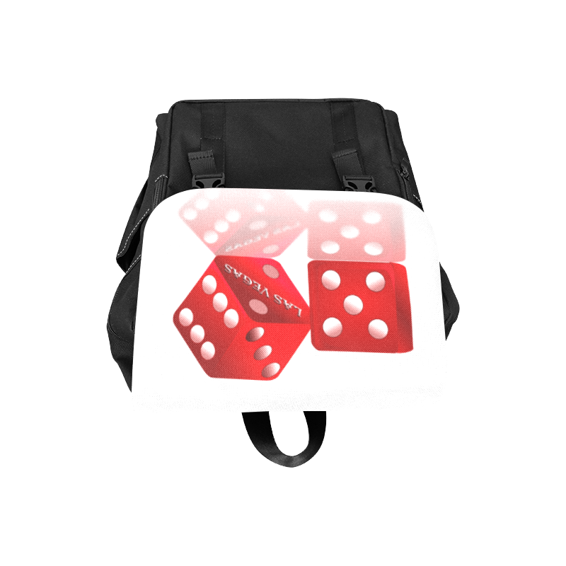 Las Vegas Craps Dice Casual Shoulders Backpack (Model 1623)