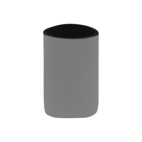 color grey Neoprene Can Cooler 4" x 2.7" dia.