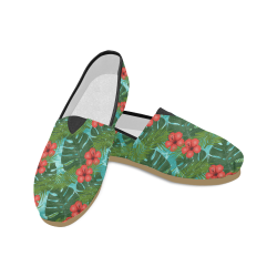 Tropical Vacation Unisex Casual Shoes (Model 004)