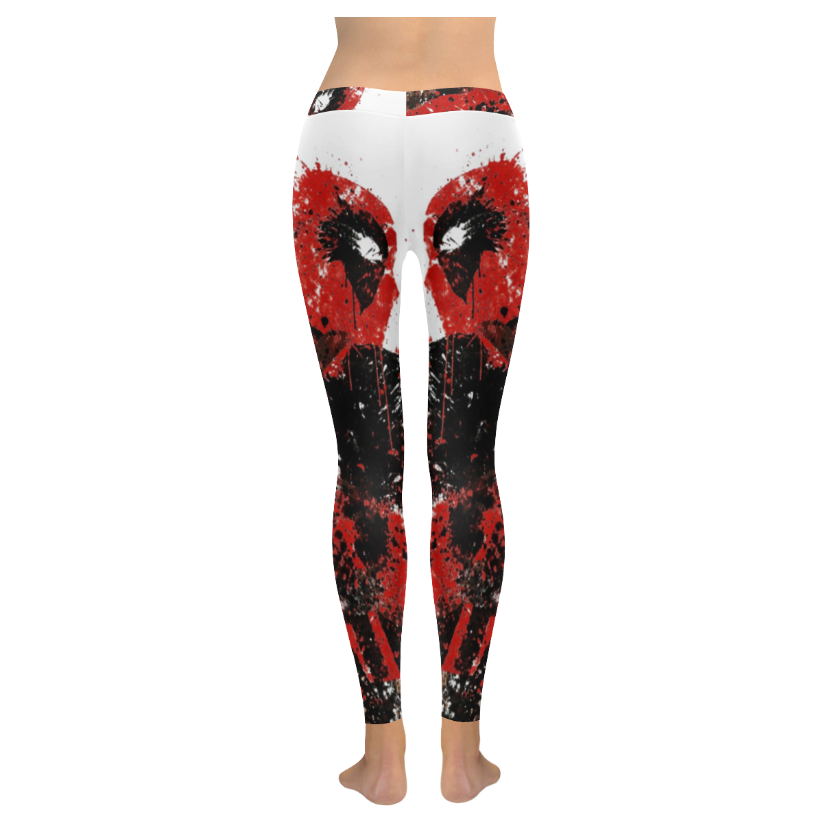 World of Colors Women's Low Rise Leggings (Invisible Stitch) (Model L05)