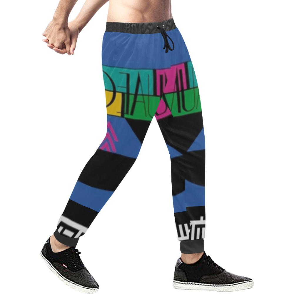 Arturo DiVinci Men's All Over Print Sweatpants (Model L11)