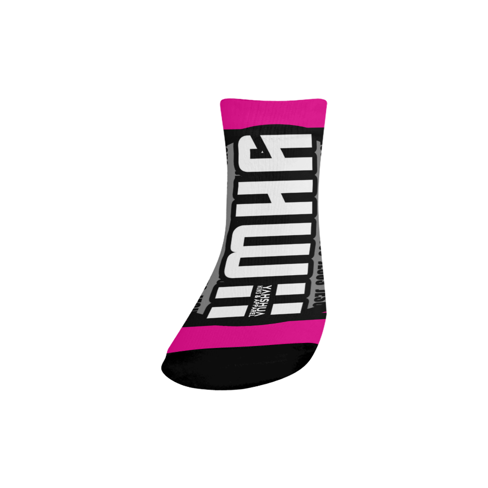 Meero Pink Quarter Socks