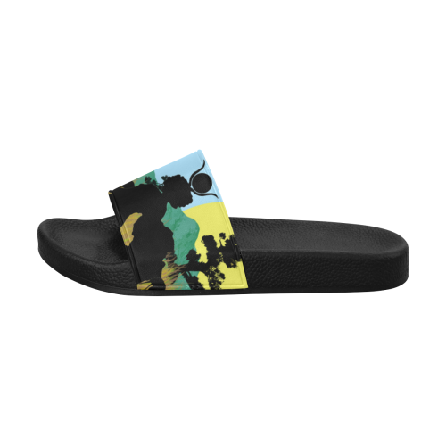 SAFARI NTR WARRIOR Men's Slide Sandals (Model 057)