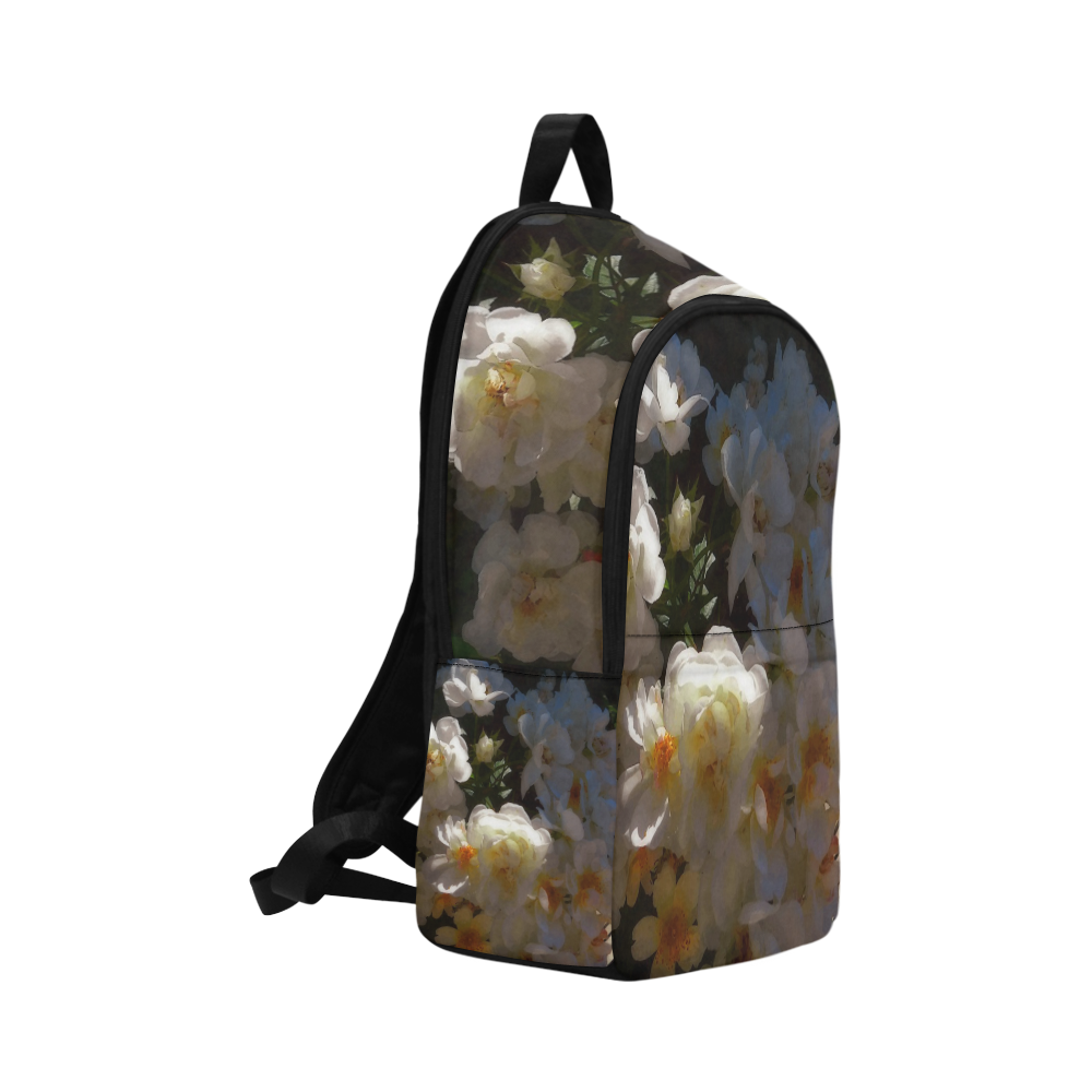 rose in morning light Fabric Backpack for Adult (Model 1659)