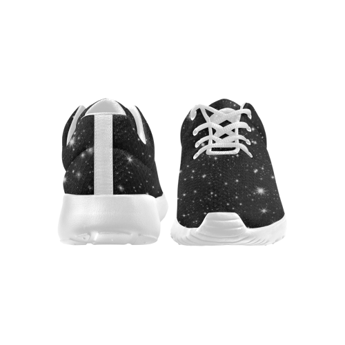 Stars in the Universe (White) Women's Athletic Shoes (Model 0200)