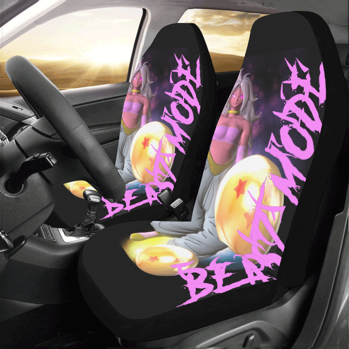 Beast Mode Ride Car Seat Covers (Set of 2)