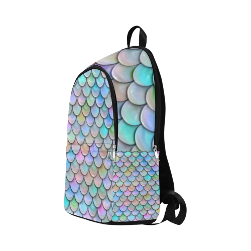 mermaid tail Fabric Backpack for Adult (Model 1659)