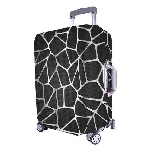 cracked metal Luggage Cover/Large 26"-28"