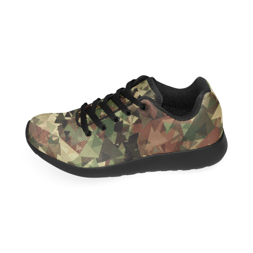 abstract camouflage Women’s Running Shoes (Model 020)