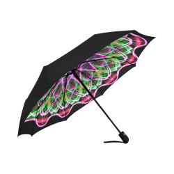 Swirl of the Mandala Anti-UV Auto-Foldable Umbrella (Underside Printing) (U06)