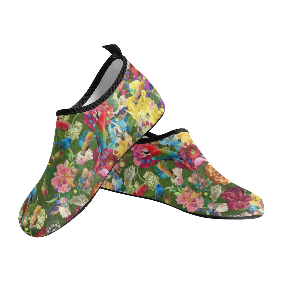 Is it Springtime Yet? Women's Slip-On Water Shoes (Model 056)