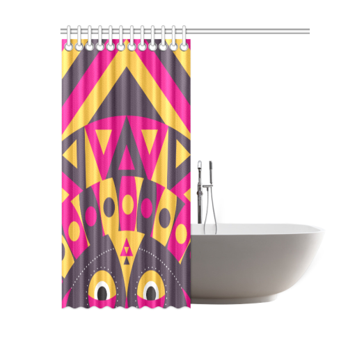 aboriginal tribal Shower Curtain 60"x72"