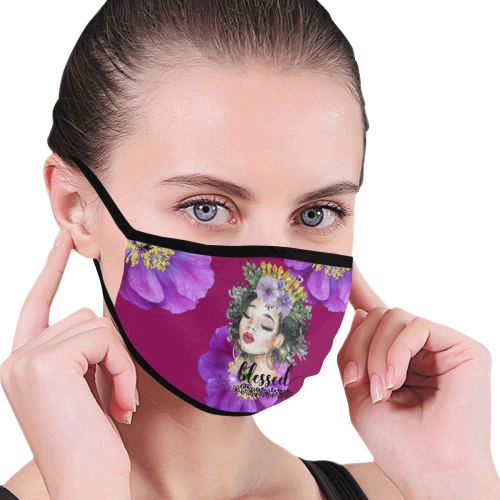 Fairlings Delight's The Word Collection- Blessed 53086a8 Mouth Mask