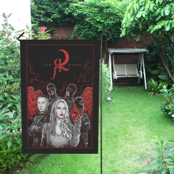 Red Queen Band Garden Flag 28''x40'' （Without Flagpole）