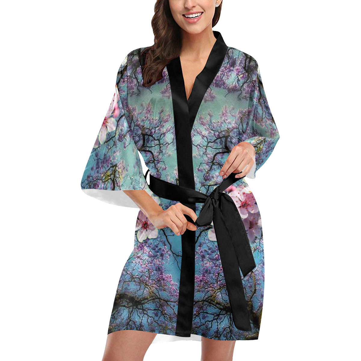 Cherry blossomL Kimono Robe
