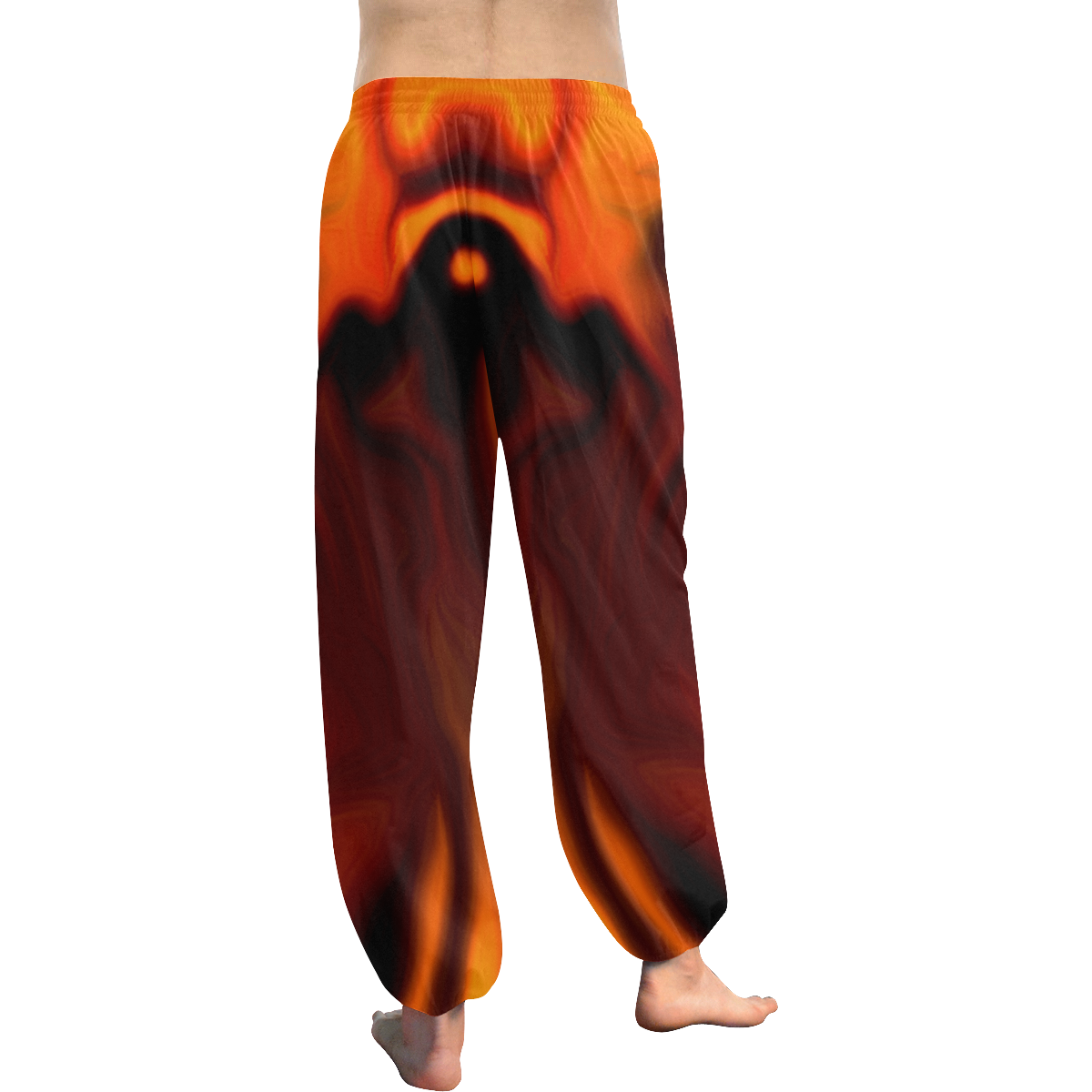 Autumn abstract Women's All Over Print Harem Pants (Model L18)