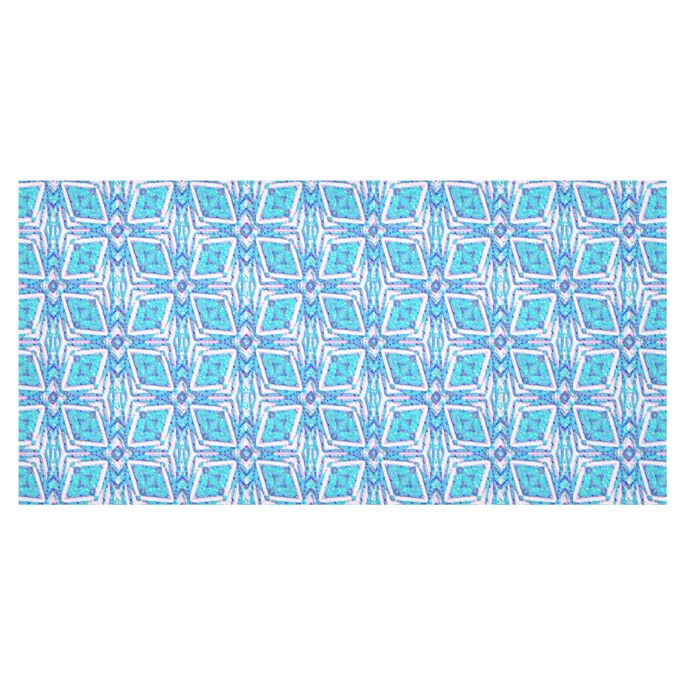 Geometric Doodle 1 Cotton Linen Tablecloth 60"x120"