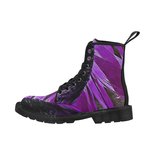 DEEP STEPS Martin Boots for Women (Black) (Model 1203H)
