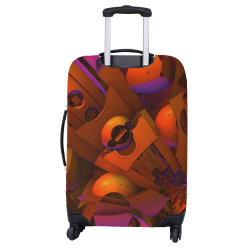 Funhouse Luggage Cover/Large 26"-28"