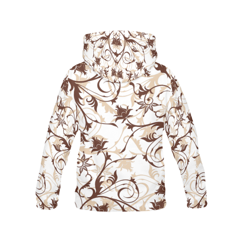 plants and flowers All Over Print Hoodie for Women (USA Size) (Model H13)