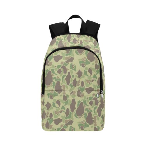 US duck hunter summer camouflage Fabric Backpack for Adult (Model 1659)