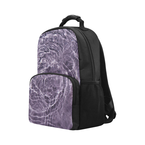 Lilac Bubbles Unisex Laptop Backpack (Model 1663)
