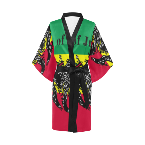 RASTA LION OF JUDAH Kimono Robe