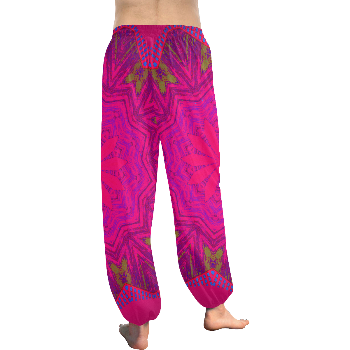 LAUREL Women's All Over Print Harem Pants (Model L18)