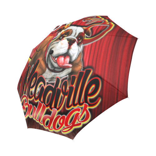 Meadville Bulldogs - Curtain Auto-Foldable Umbrella (Model U04)