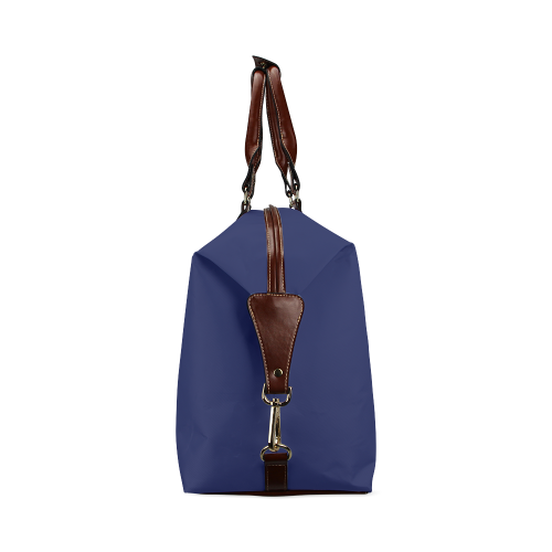Brown Straps Classic Travel Bag (Model 1643) Remake