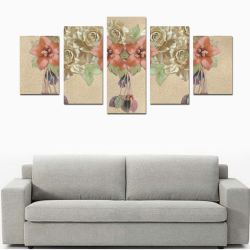 leather wallhanging Canvas Print Sets D (No Frame)