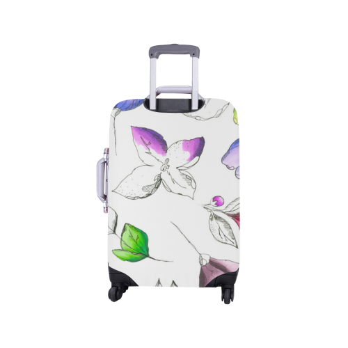 floral beauty Luggage Cover/Small 18"-21"