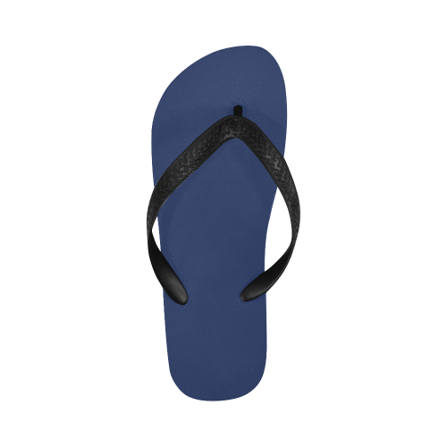 color Delft blue Flip Flops for Men/Women (Model 040)