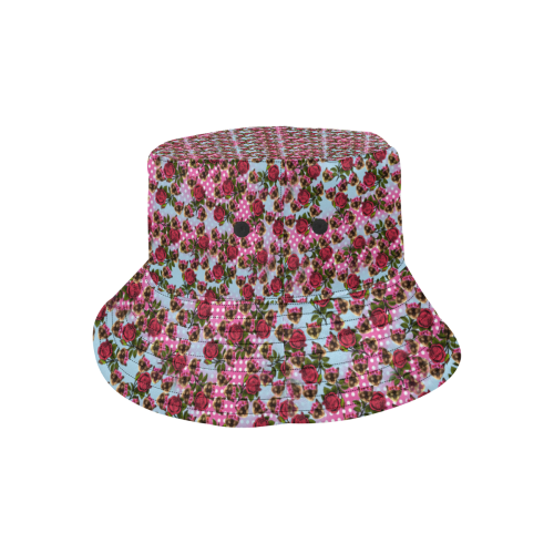 lazy cat ombre pattern All Over Print Bucket Hat