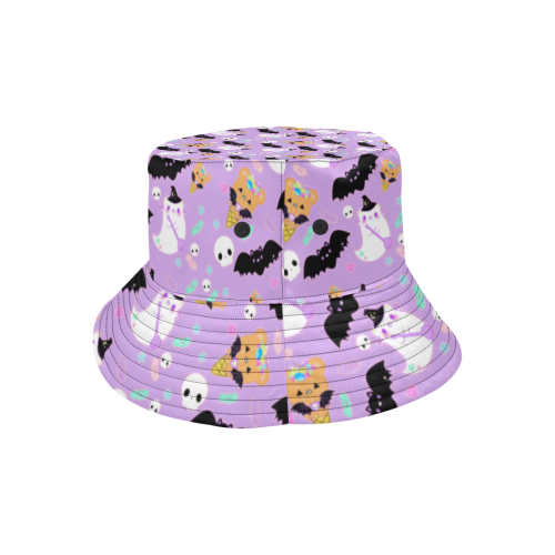 Halloween Sweets (purple) All Over Print Bucket Hat